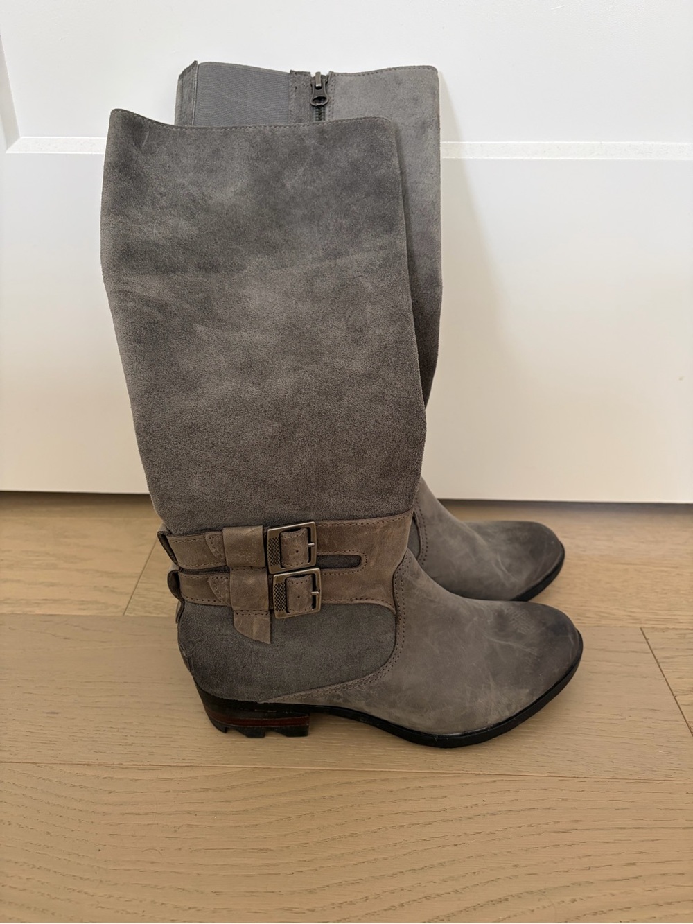 Sorel Lolla II Tall Boot in colour way Quarry, size 7